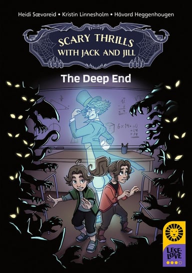 Omslag av "Leseløve nivå 3 Engelsk - Scary Thrills with Jack and Jill: The Deep End"