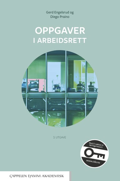 Omslag av "Oppgaver i arbeidsrett"