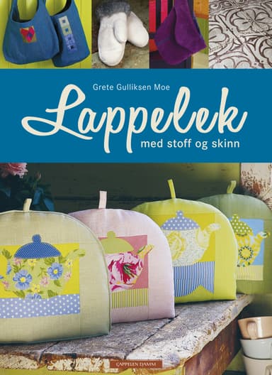 Lappelek med stoff og skinn