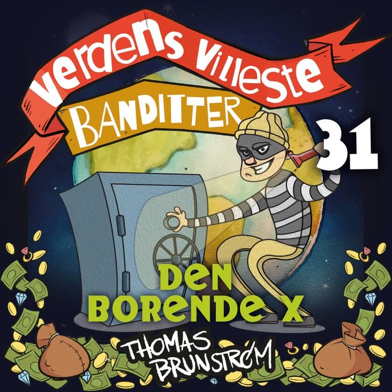 Omslag Den borende x av Thomas Brunstrøm (Lydbok)