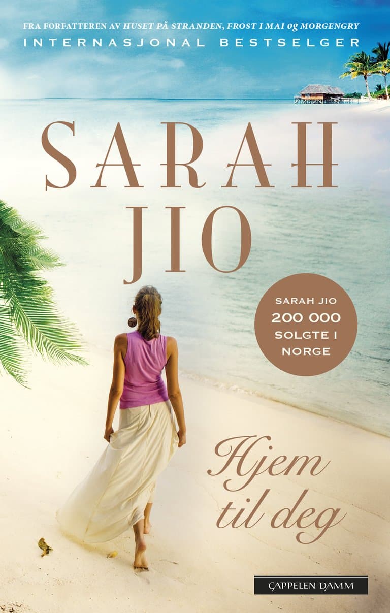 Omslag Hjem til deg av Sarah Jio (Innbundet)
