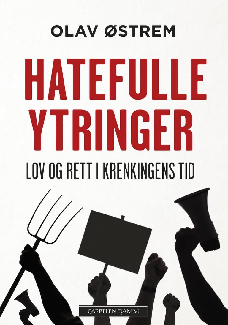 Omslag Hatefulle ytringer av Olav Østrem (Innbundet)