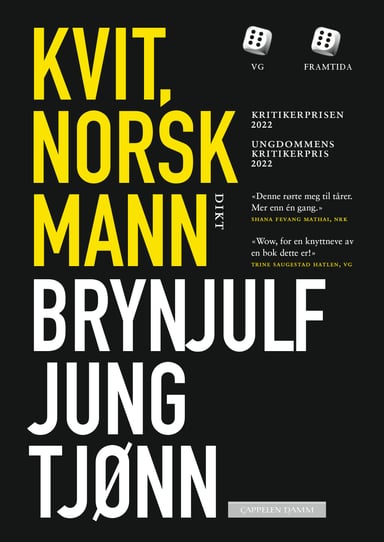 Omslag av "Kvit, norsk mann"