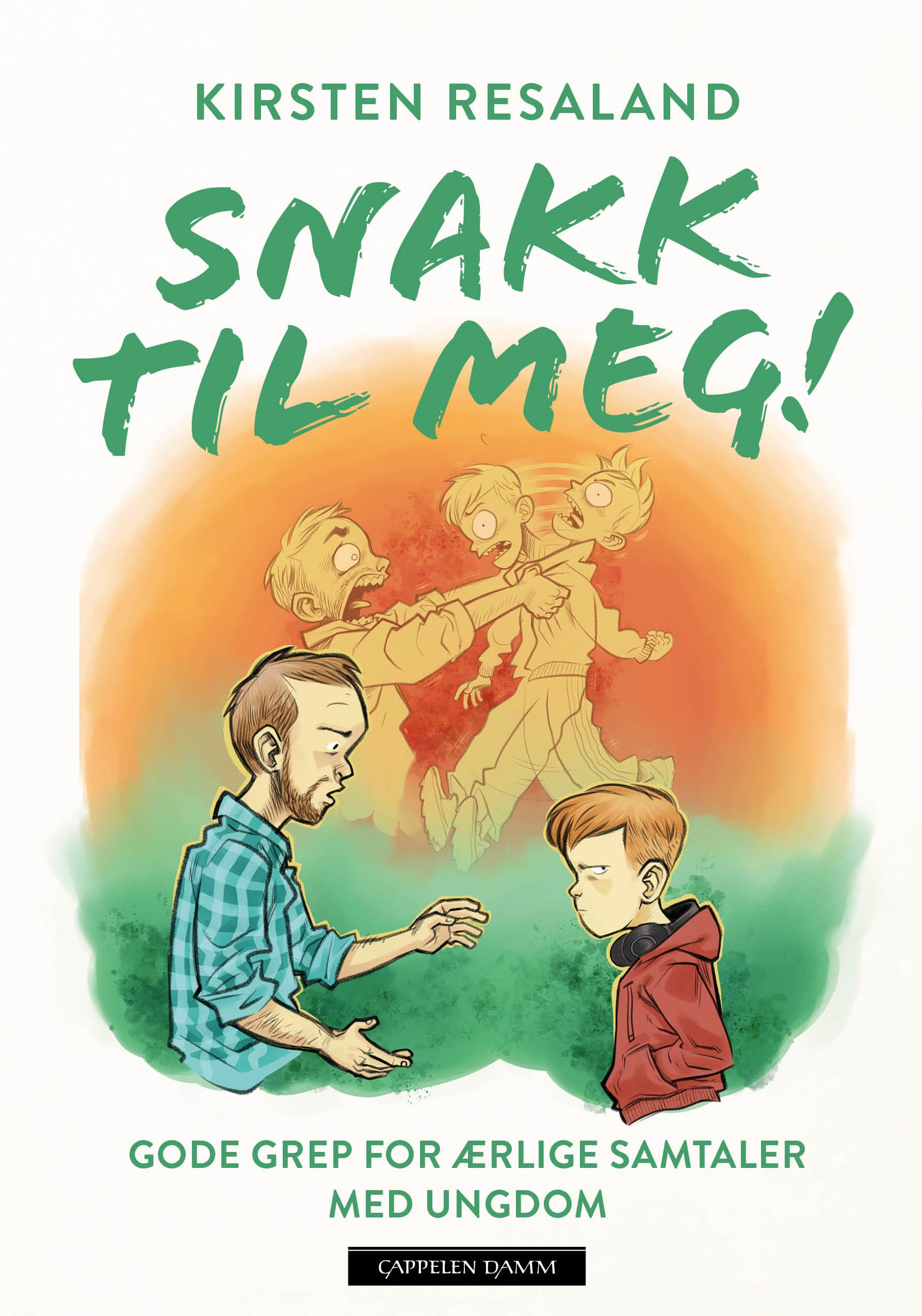 Omslag Snakk til meg! av Kirsten Holtmon Resaland (Innbundet)