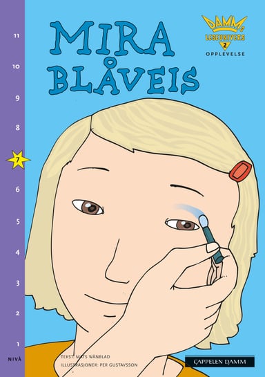 Omslag av "Damms leseunivers 2 Opplevelse: Mira blåveis"