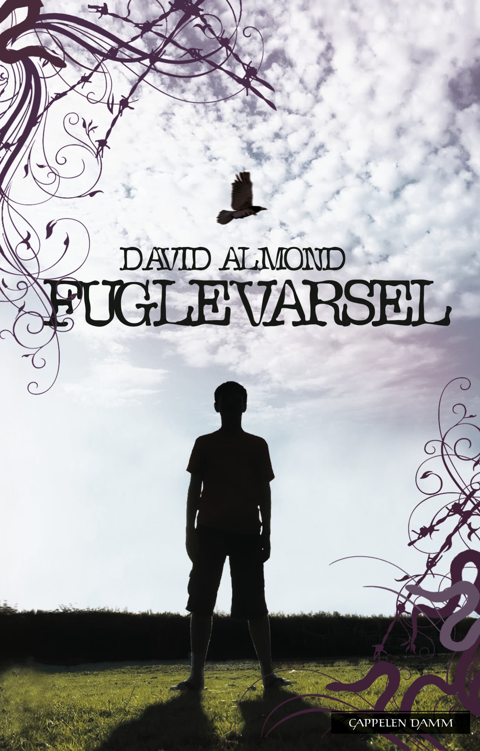 Omslag Fuglevarsel av David Almond (Innbundet)