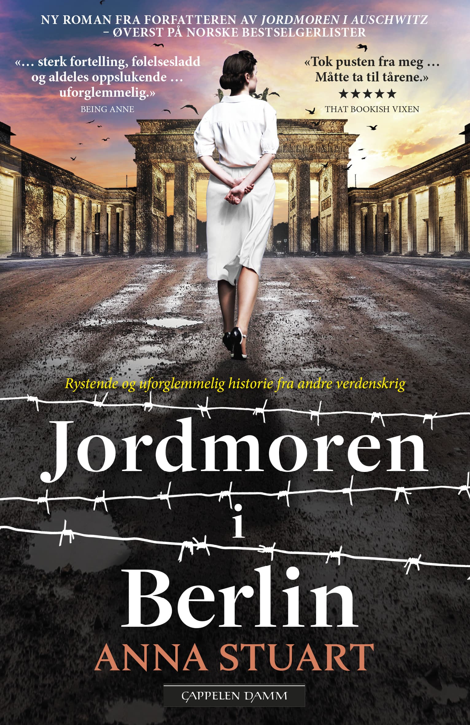 Omslag Jordmoren i Berlin av Anna Stuart (Heftet)