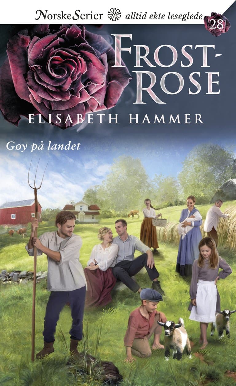 Omslag Gøy på landet av Elisabeth Hammer (Ebok)