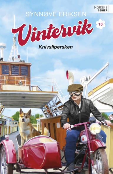Omslag av "Knivslipersken"