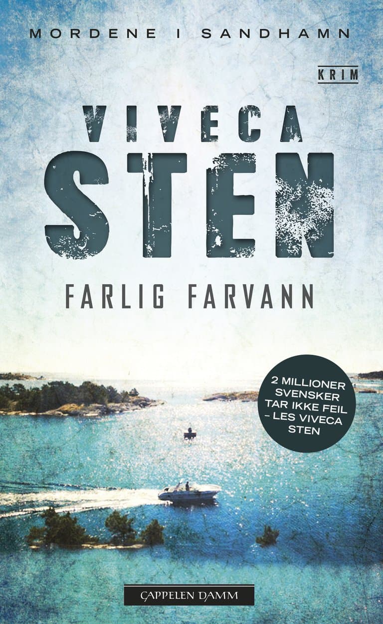 Omslag Farlig farvann av Viveca Sten (Heftet)