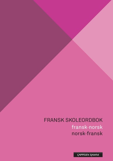 Omslag av "Fransk skoleordbok"