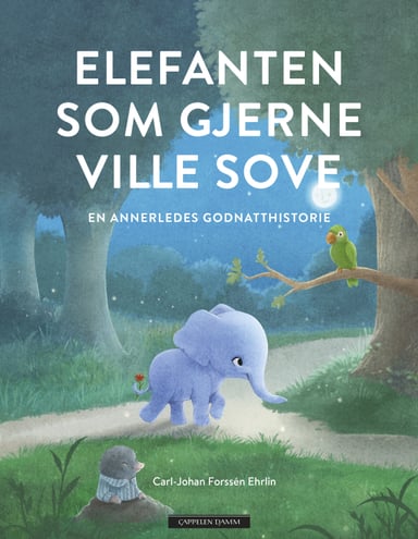 Omslag av "Elefanten som gjerne ville sove"