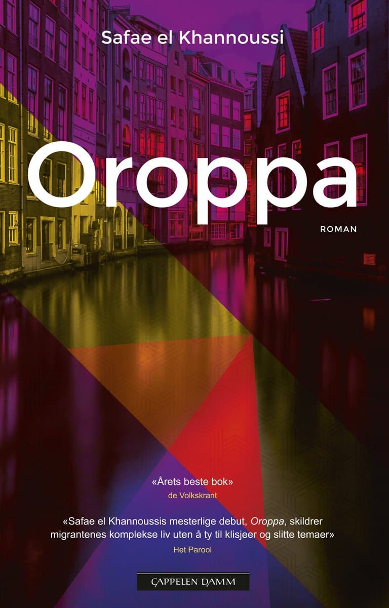 Omslag Oroppa av Safae el Khannoussi (Innbundet)