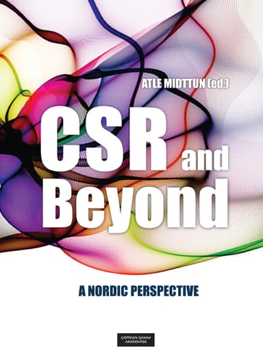 CSR and Beyond