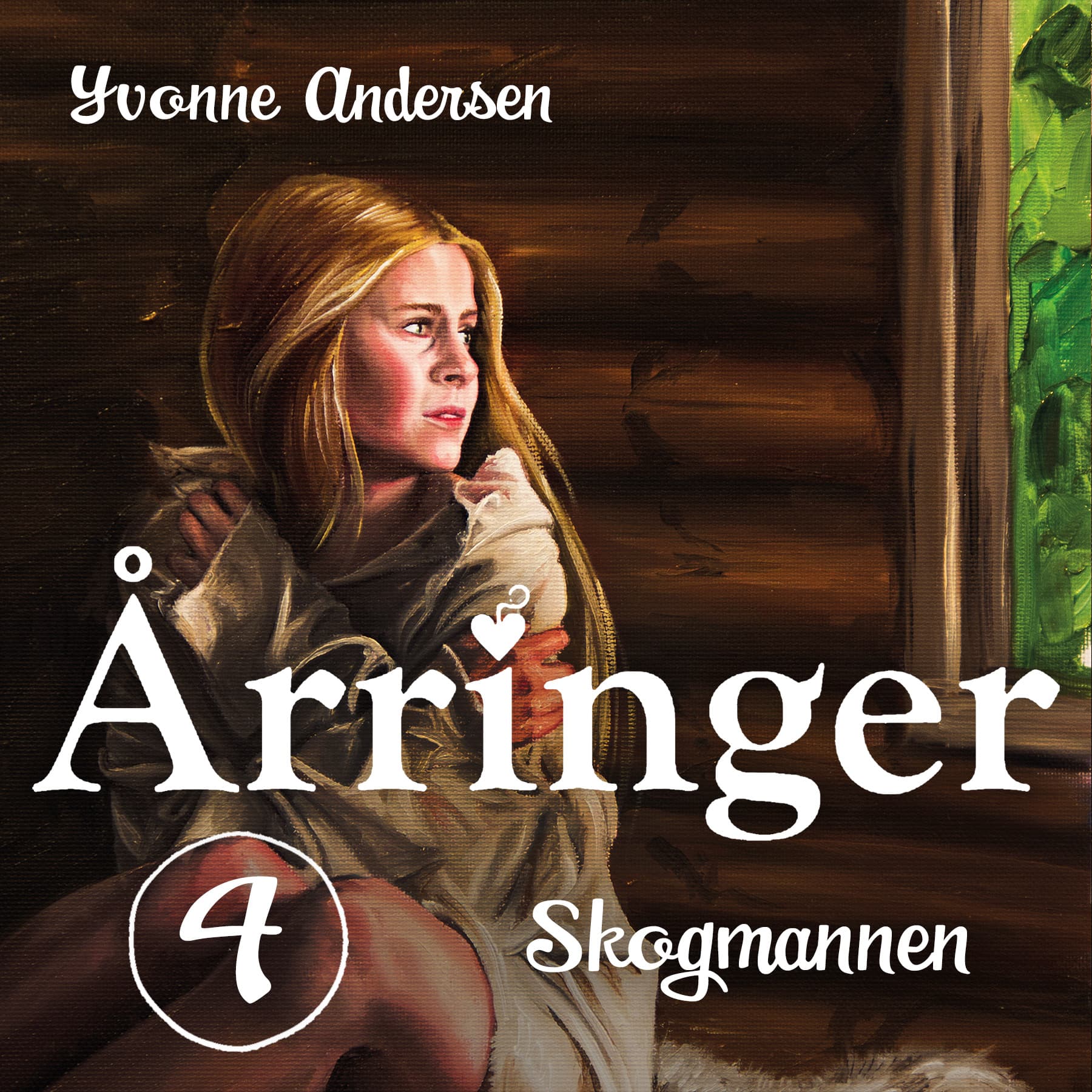 Omslag Skogmannen av Yvonne Andersen (Lydbok)