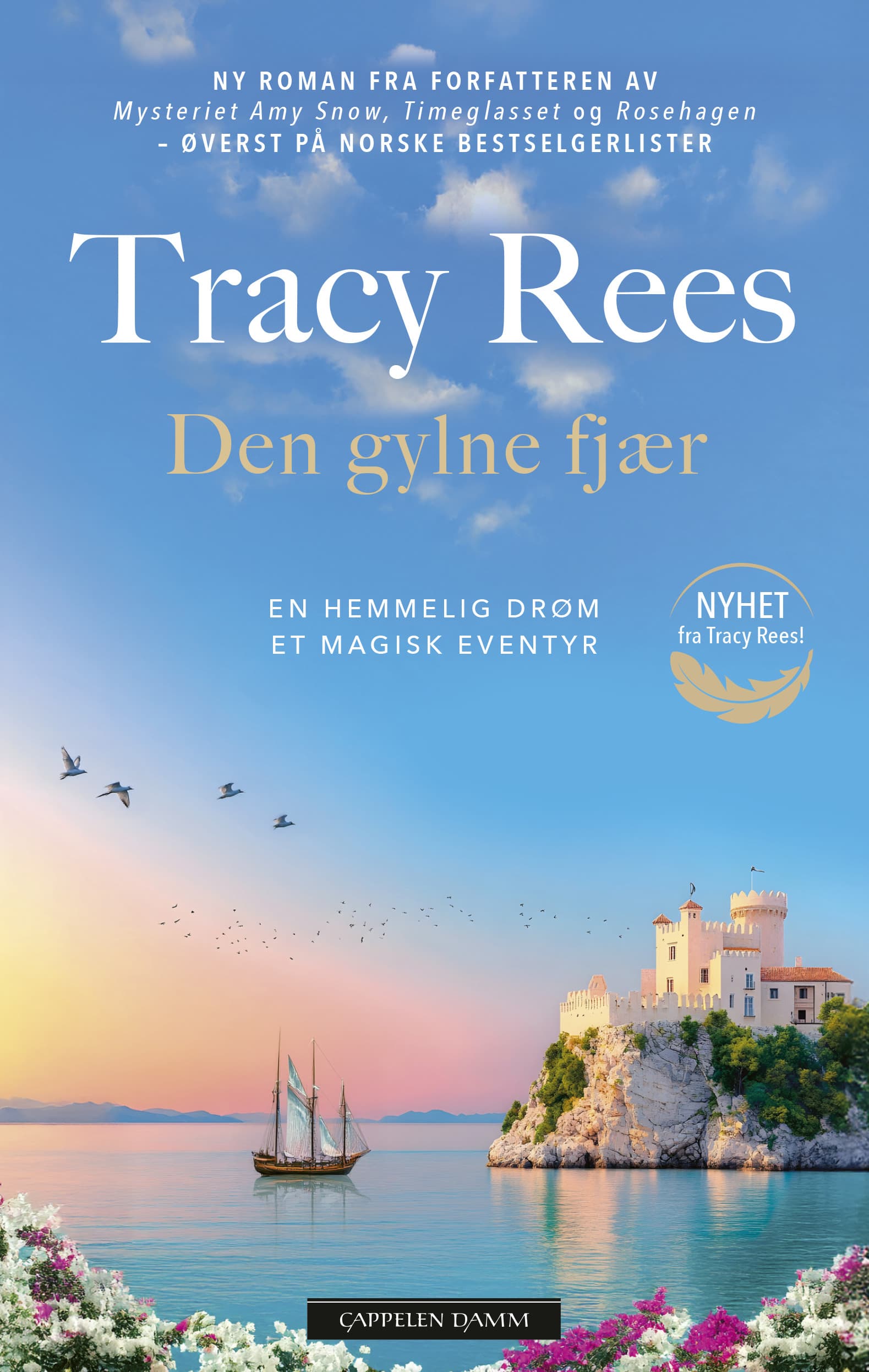 Omslag Den gylne fjær av Tracy Rees (Ebok)