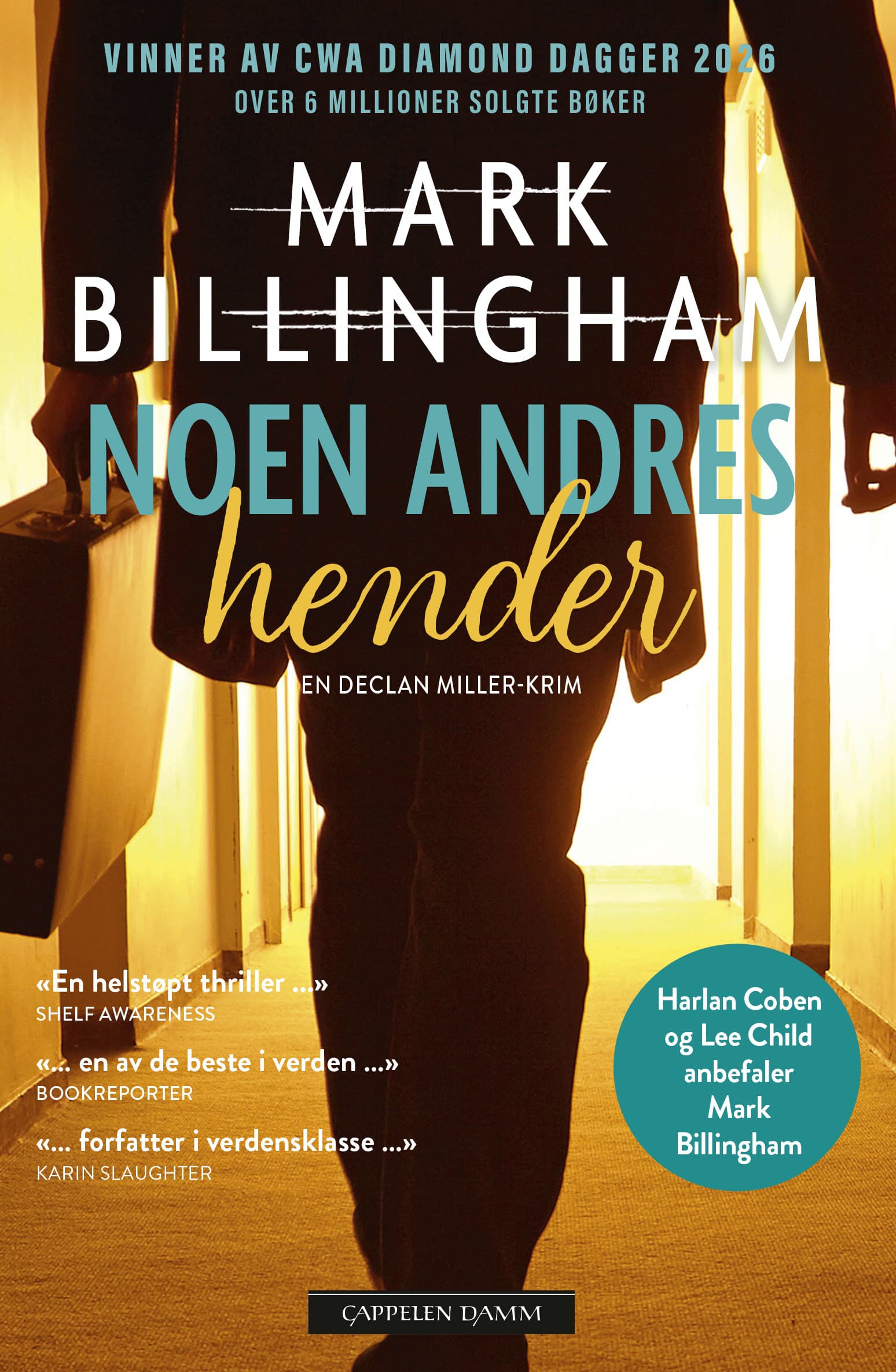 Omslag Noen andres hender av Mark Billingham (Heftet)
