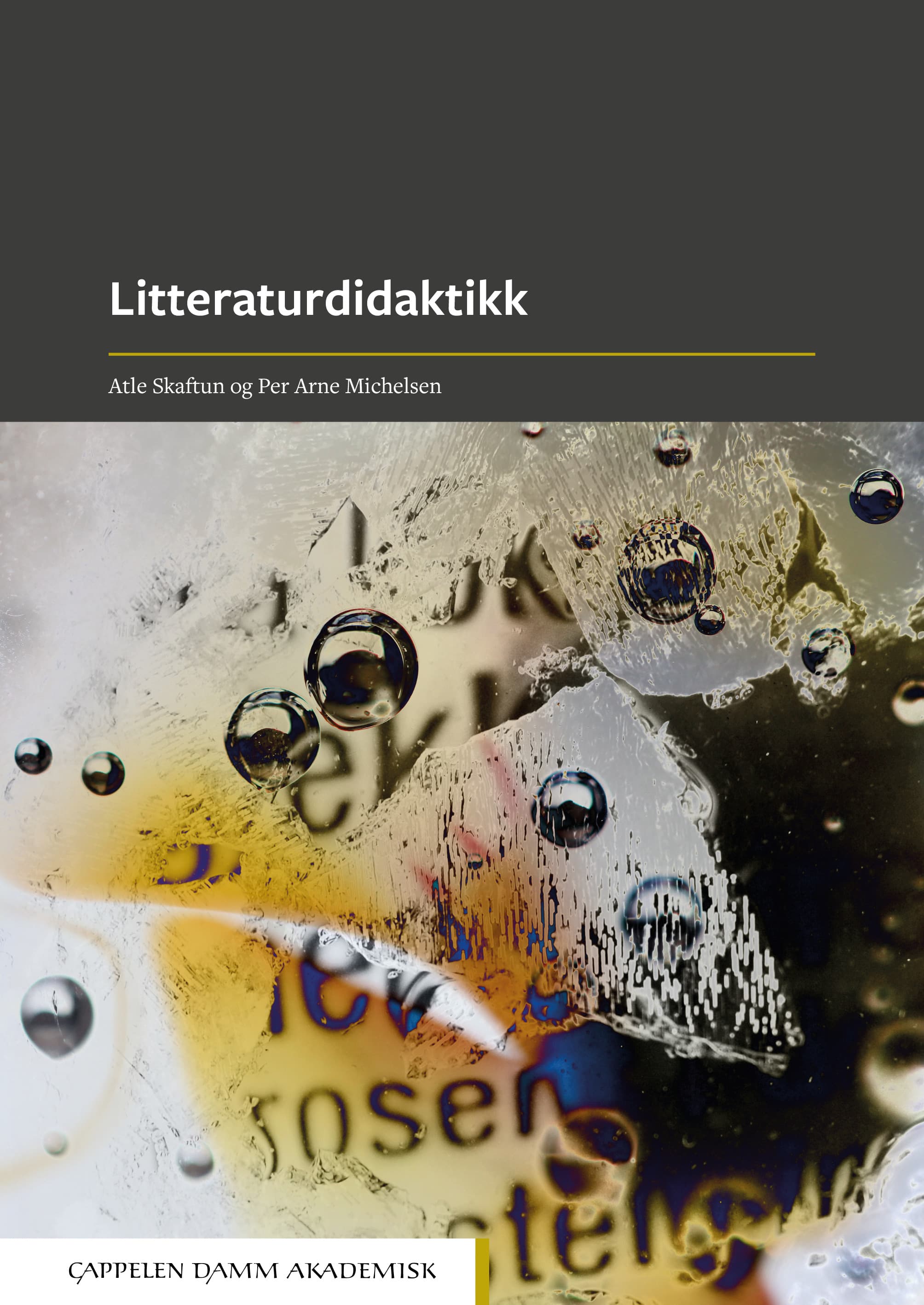 Omslag Litteraturdidaktikk av Atle Skaftun og Per Arne Michelsen (Ebok)