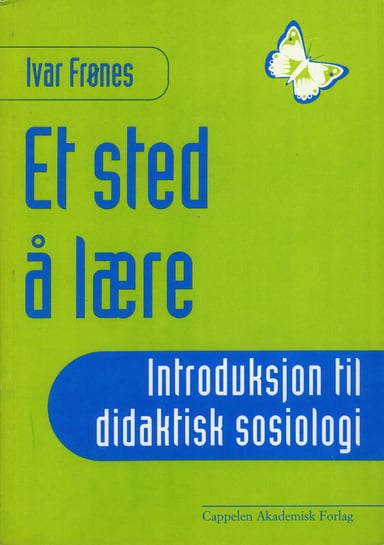 Omslag av "Et sted å lære"