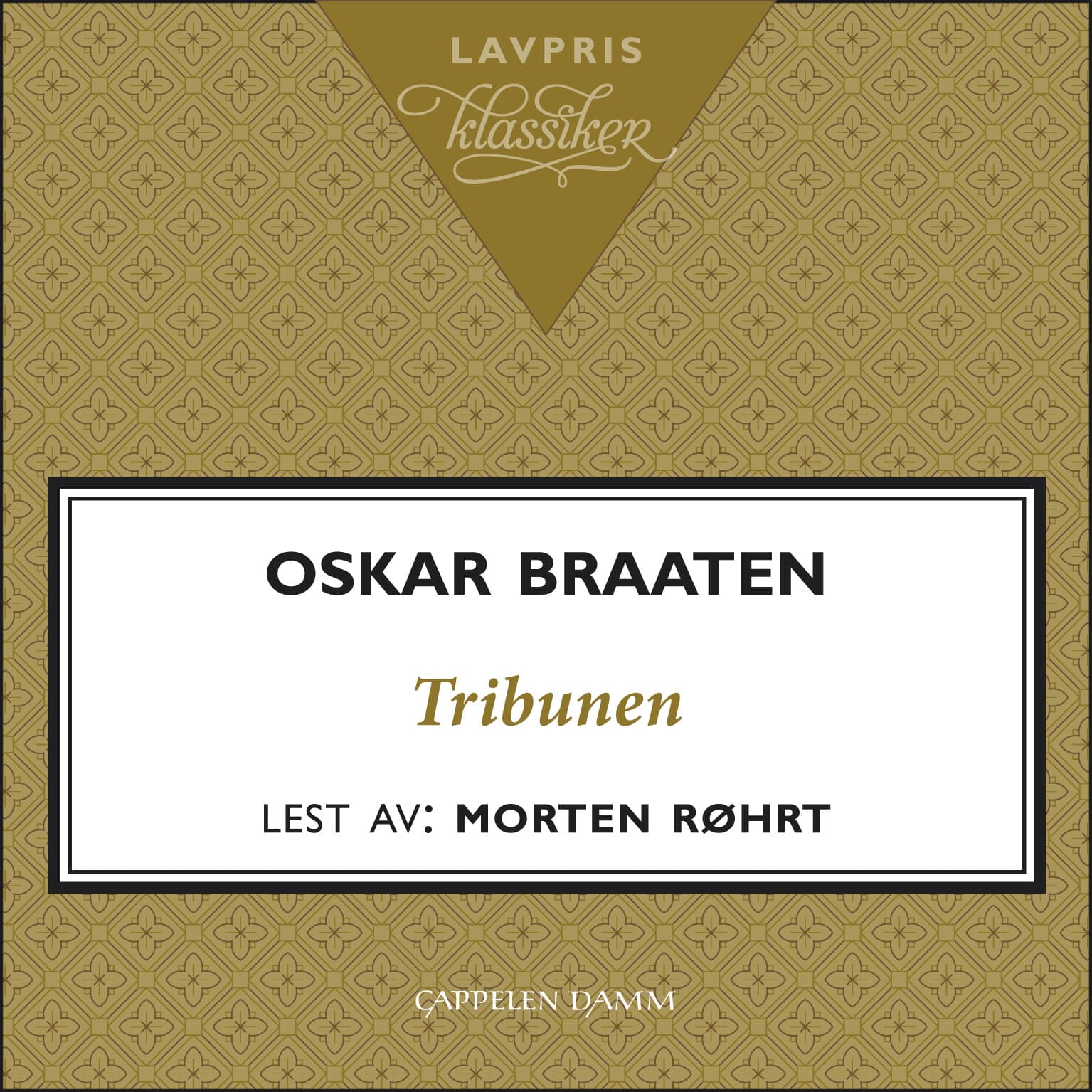 Omslag Tribunen av Oskar Braaten (Lydbok)