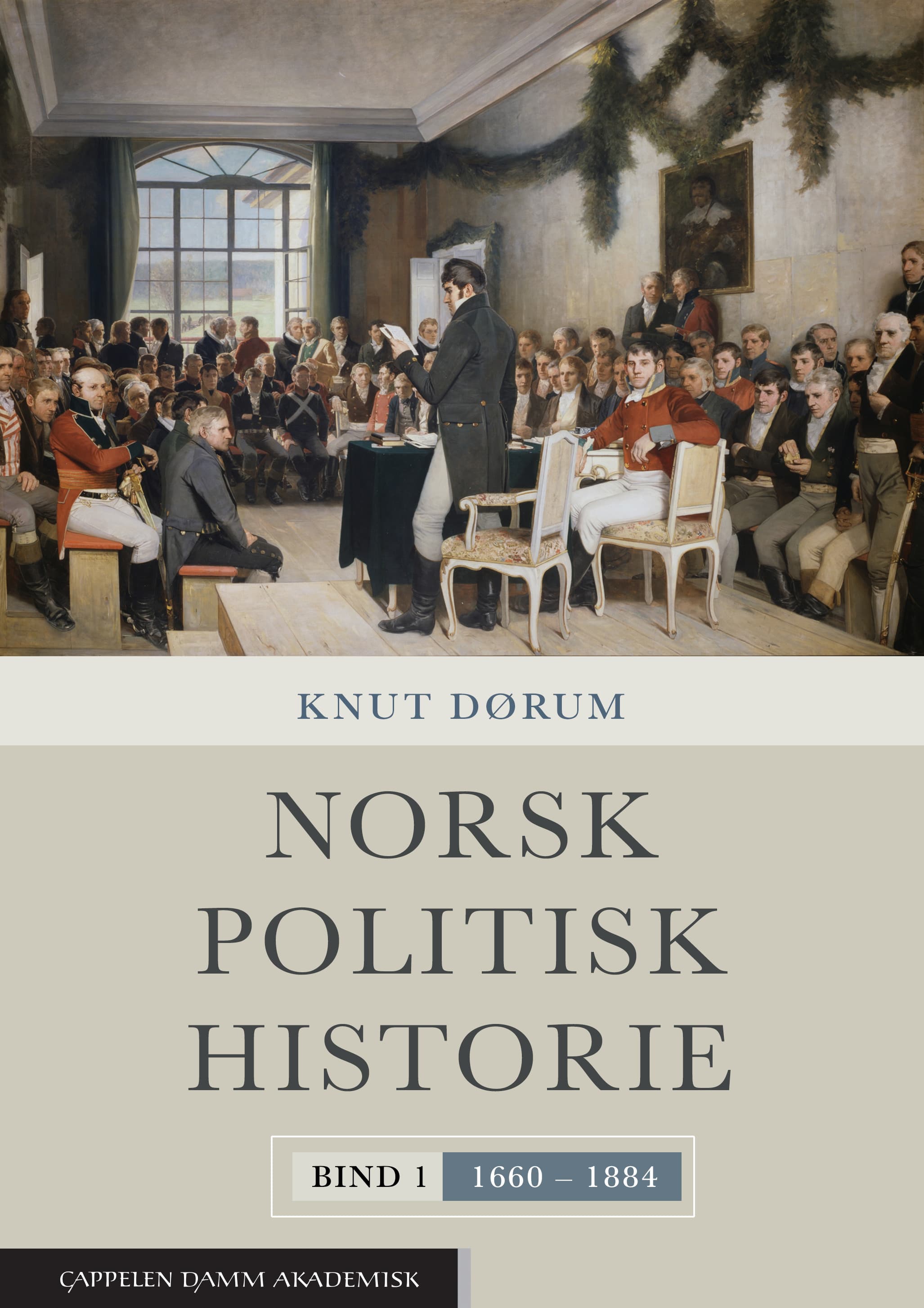 Omslag Norsk politisk historie av Knut Dørum (Fleksibind)