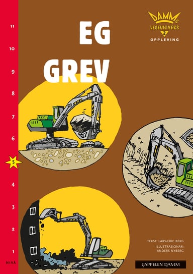 Omslag av "Damms leseunivers 2 Opplevelse: Eg grev"