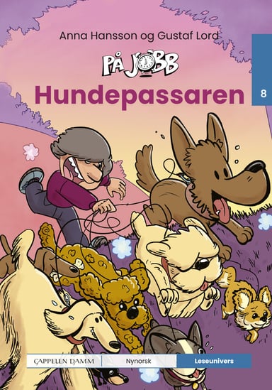 Omslag av "Leseunivers 8: På jobb - Hundepassaren"