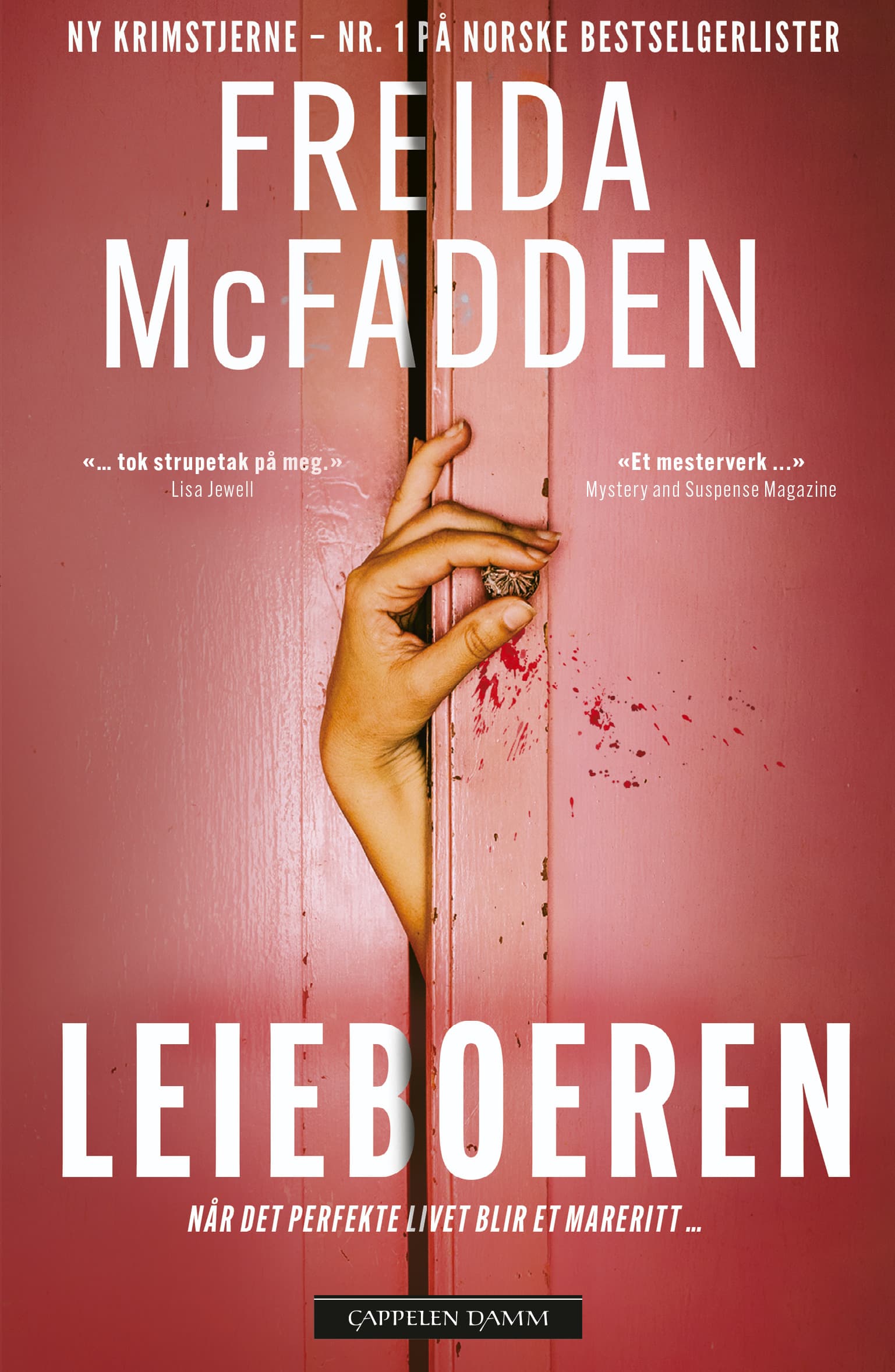 Omslag Leieboeren av Freida McFadden (Heftet)