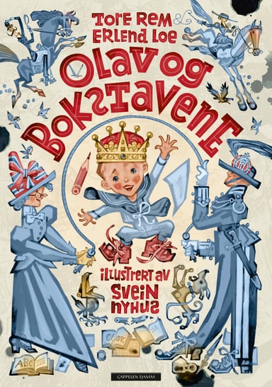 Omslag av "Olav og bokstavene"