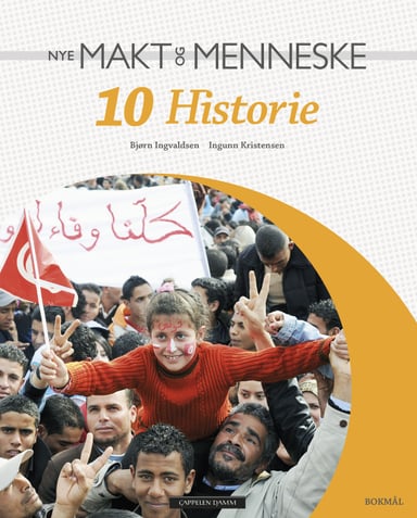 Omslag av "Nye Makt og menneske 10 Historie"