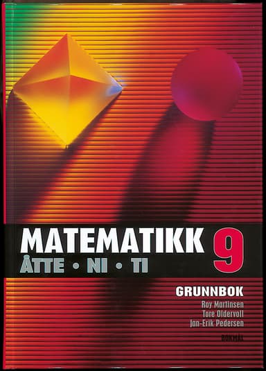 Matematikk åtte ni ti 9 Grunnbok (L97)