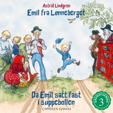 Omslag av "Da Emil satt fast i suppebollen"