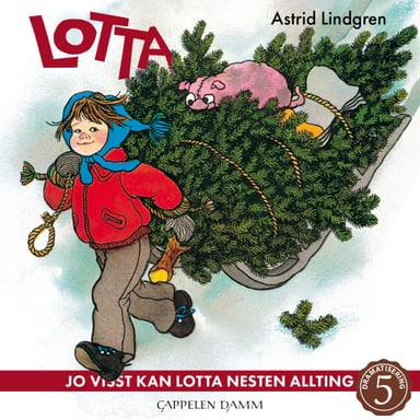 Omslag av "Jo visst kan Lotta nesten allting"