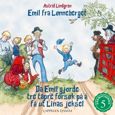Omslag av "Da Emil gjorde tre tapre forsøk på å få ut Linas jeksel"