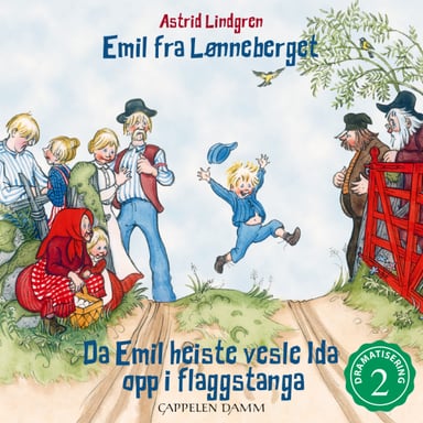 Omslag av "Da Emil heiste vesle Ida opp i flaggstanga"
