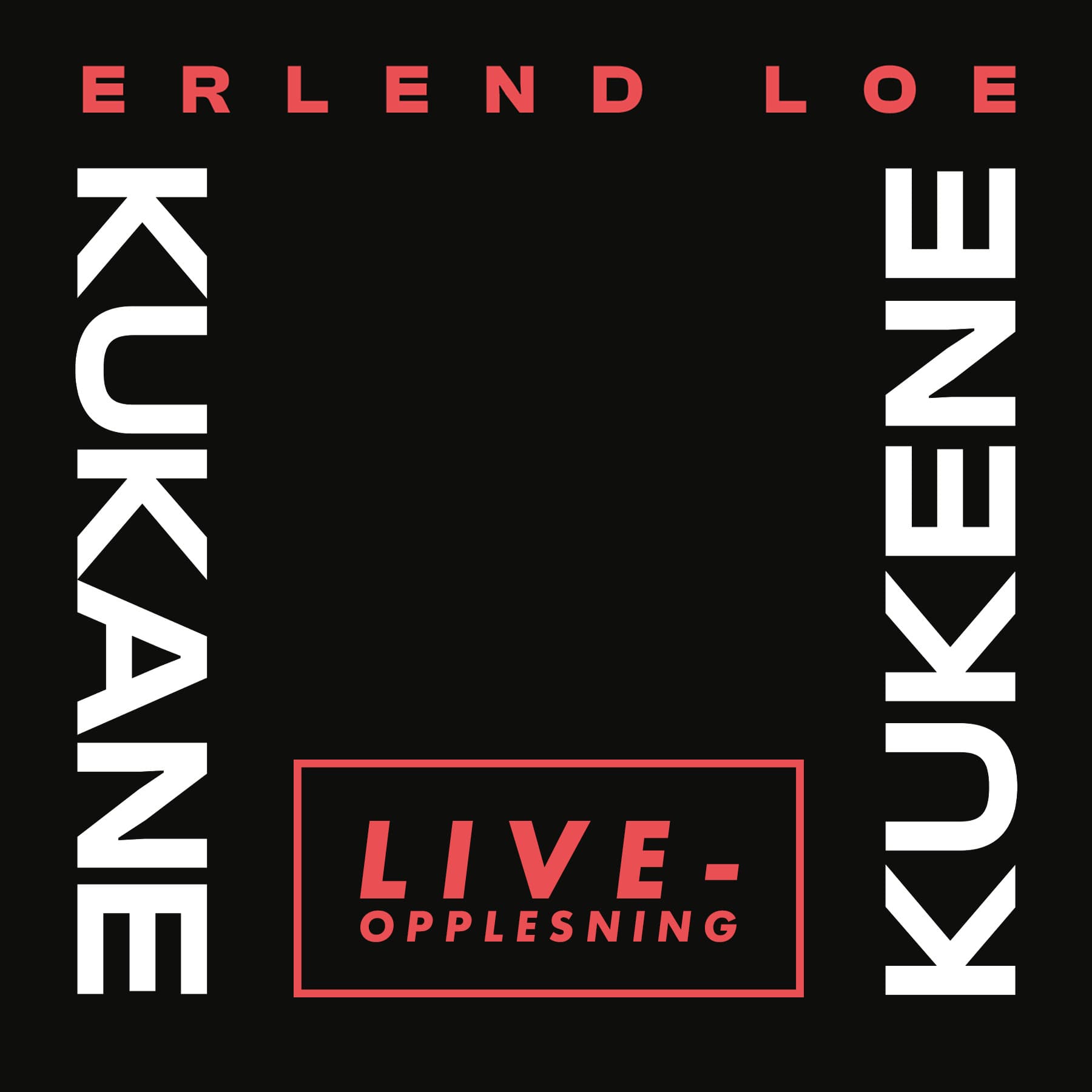 Omslag Kukene/Kukane – Liveopplesning av Erlend Loe (Lydbok)