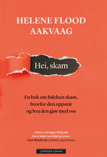 Omslag Hei, skam av Helene Flood Aakvaag (Innbundet)