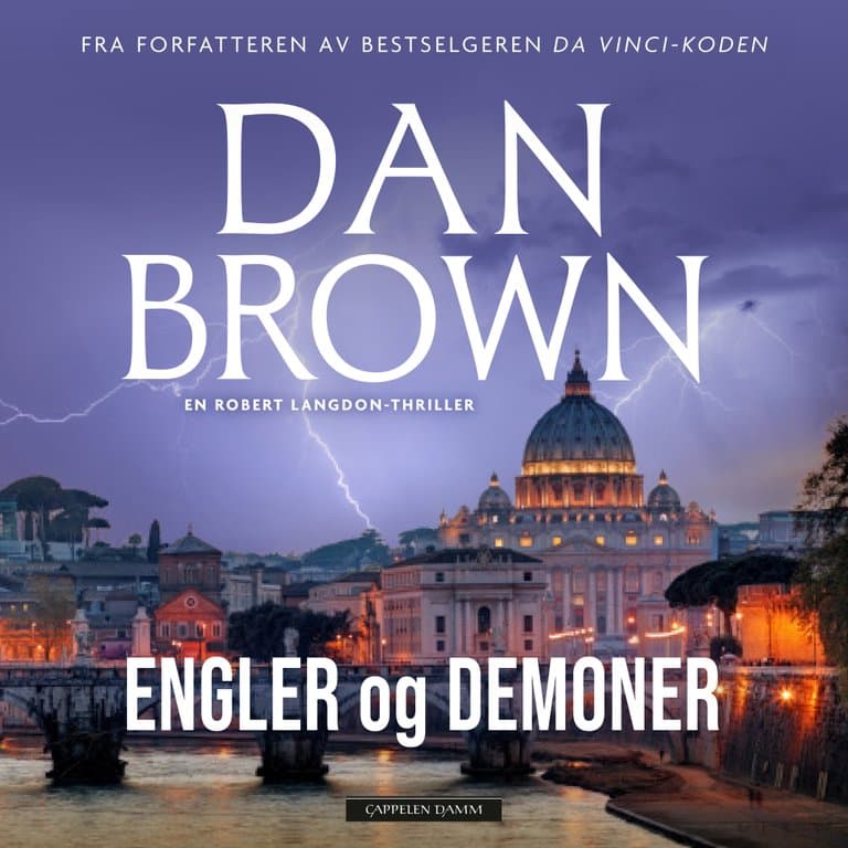 Omslag Engler og demoner av Dan Brown (Lydbok)