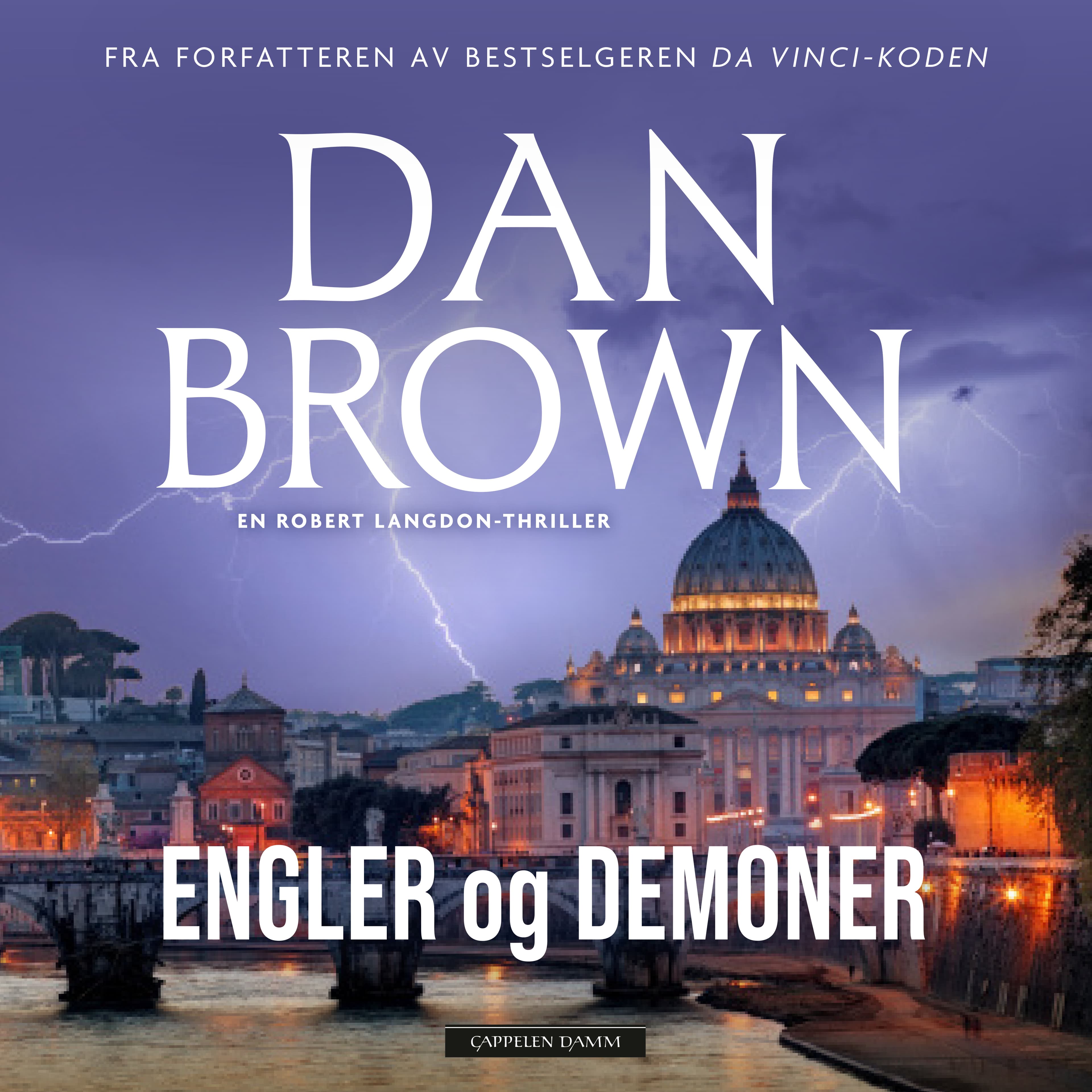 Omslag Engler og demoner av Dan Brown (Lydbok)
