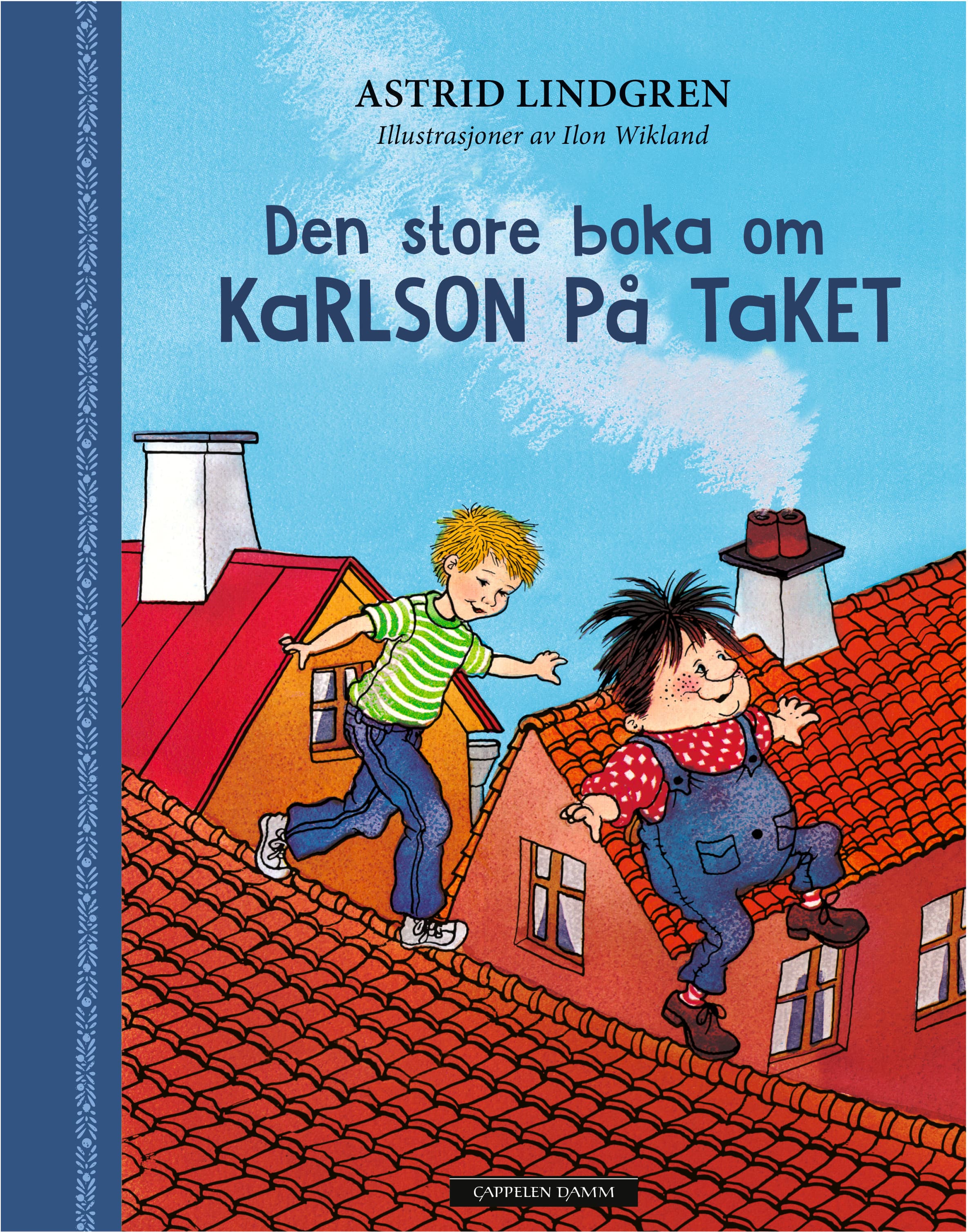 Omslag Den store boka om Karlson på taket av Astrid Lindgren (Innbundet)