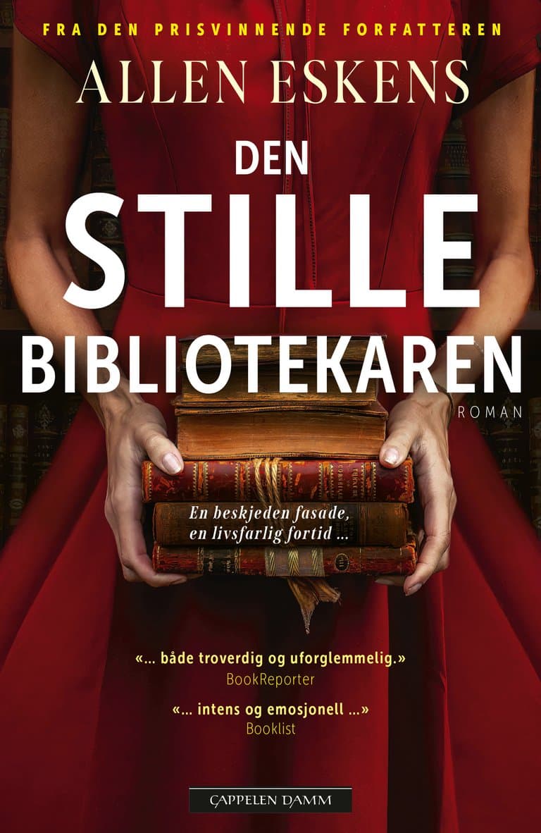 Omslag Den stille bibliotekaren av Allen Eskens (Heftet)