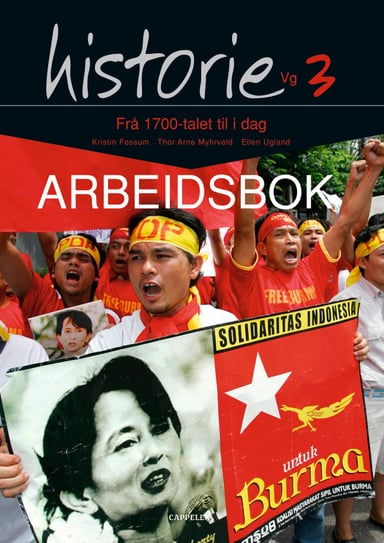 Omslag av "Historie Vg3 Arbeidsbok"
