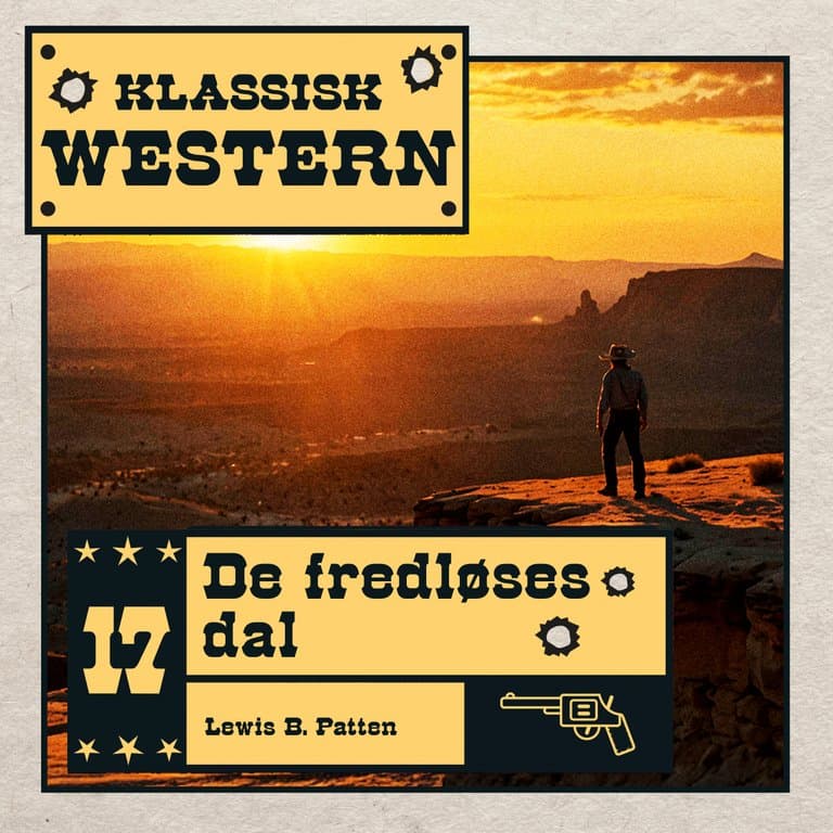 Omslag De fredløses dal av Lewis B. Patten (Lydbok)