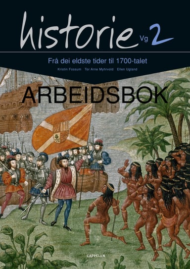 Omslag av "Historie Vg2 . Arbeidsbok"