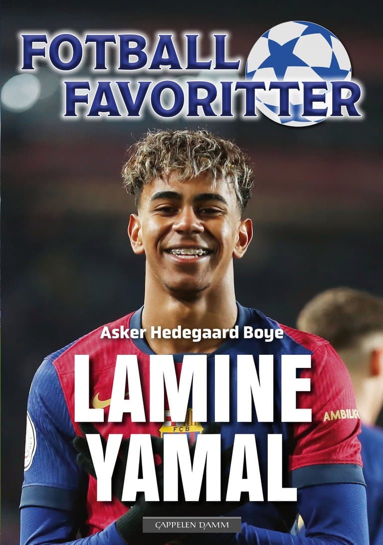 Omslag Lamine Yamal av Asker Hedegaard Boye (Innbundet)