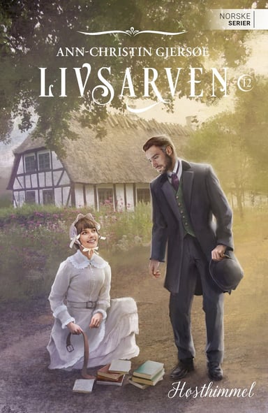 Omslag av "Høsthimmel"