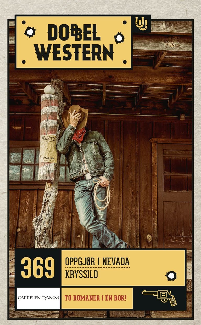 Omslag Oppgjør i Nevada/Kryssild av Burt Arthur og James R. Dowler (Heftet)