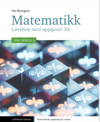 FOV Matematikk 3A