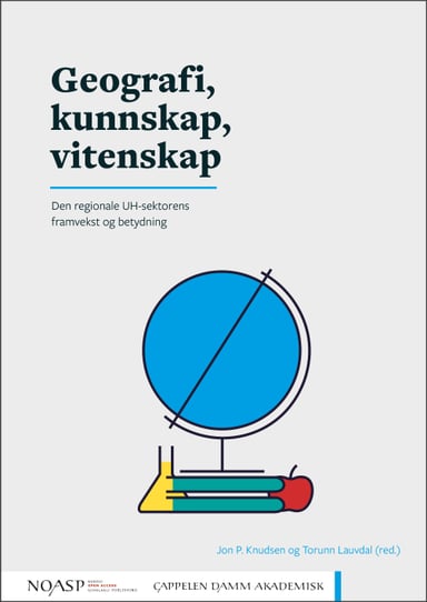 Omslag av "Geografi, kunnskap, vitenskap"