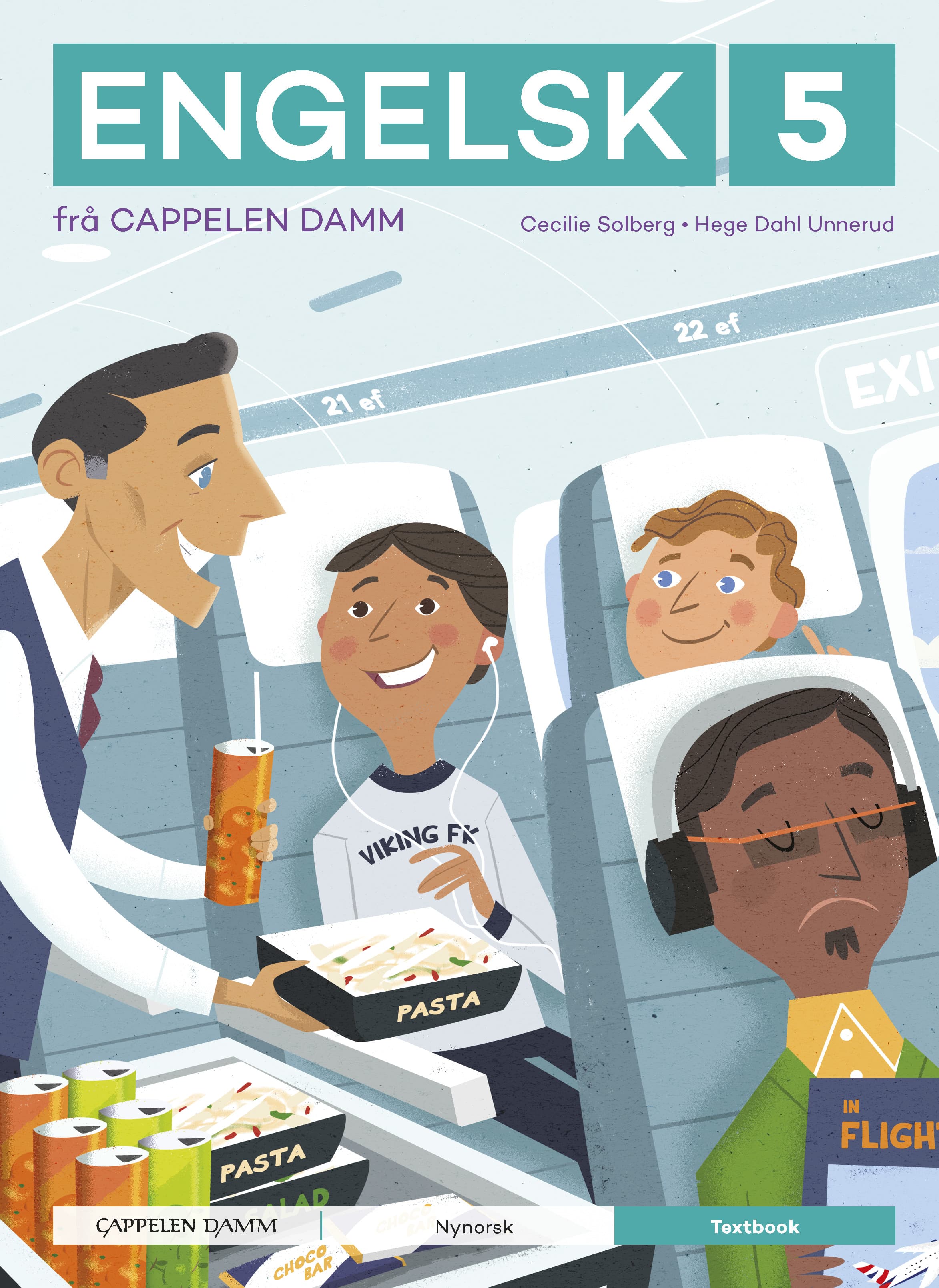 Omslag Engelsk 5 fra Cappelen Damm Textbook Unibok av Cecilie Solberg og Hege Dahl Unnerud (Digital tjeneste)